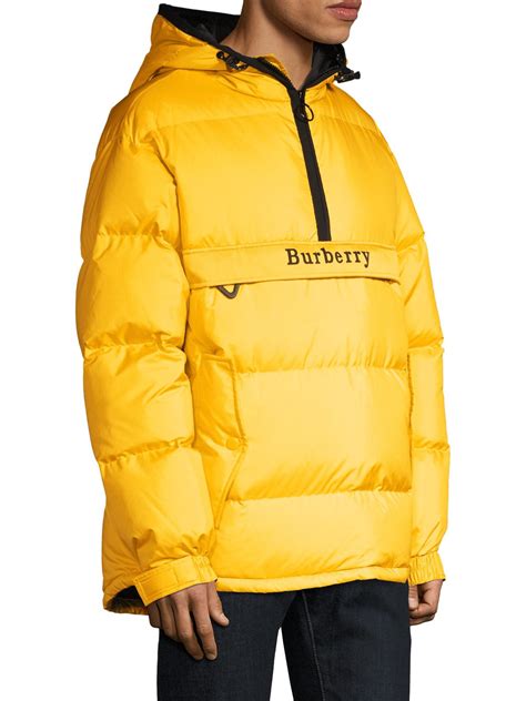 burberry yellow halstead down|burberry her men's clothing.